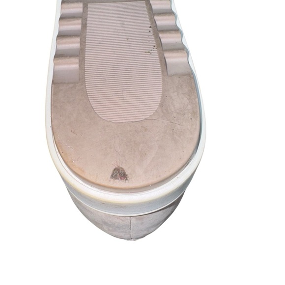 EILEEN FISHER Sport 3 Leather Platform Sneakers Beige Size 11 - Picture 14 of 16